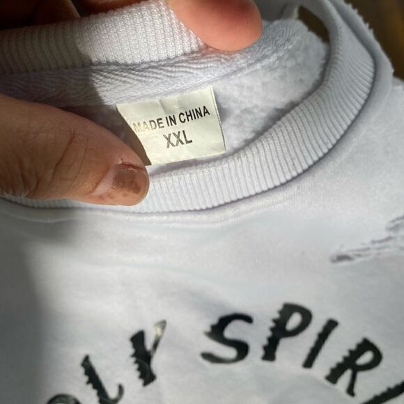 Holy Spirit customized, sweatshirt - Picture 6 of 6